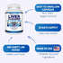 Arazo Nutrition Liver Cleanse Detox & Repair Formula – Milk Thistle Herbal Support Supplement with Silymarin, Beet,