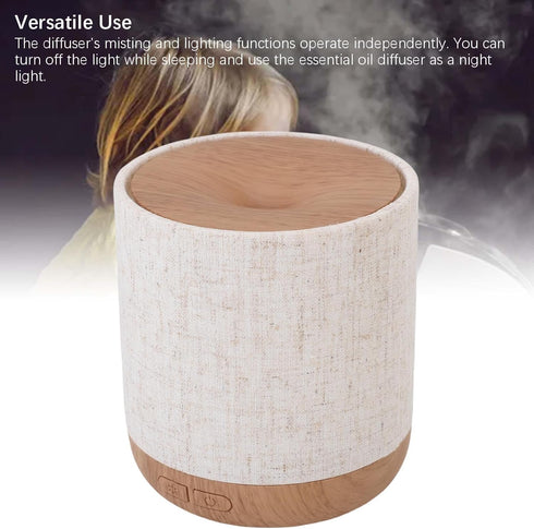 ZDAGELD 200ml 18dB Essential Oil Diffuser, Large Capacity Aromatherapy Diffuser with Quiet Operation, Auto Shut Off