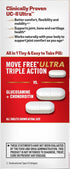 Move Free Ultra Triple Action Joint Support Supplement, 64 Tablets - Type II Collagen, Boron & Hyaluronic Acid