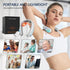 INSHUEY Neck Massager for Pain Relief with Heat Portable Electric Pulse Deep Tissue Trigger Point Cervical Massager