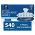 MEMBERS MARK (9 540 Member's Mark Flushable Wipes pk, wipes)