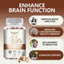 Vemluta 2 Packs 5000MG Gummies -10 Immune 120 Counts Mushroom Blend Organic Mushroom Supplement containing Lion's Mane