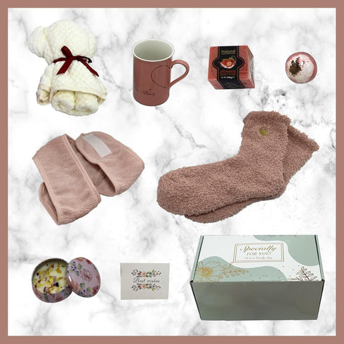 Spa Gift Baskets for Women, Luxury Self Care Relaxation Birthday Gifts for Women, Get Well Soon Gifts for Friend, Scented Bath Gift Box for Christmas,Thanksgiving,Valentine's Day