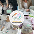 Set Water-Proof Pill Pouch Large Pill Organizer, Pill Loose-Leaf Storage with Color-Coded Medicine Pouches,BPA Free