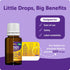 Ddrops Kids Booster 600IU, 100 Drops - Daily Liquid Vitamin D for Kids, No Preservatives, Non-GMO