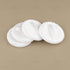 AUEAR 10 Pack Powder Puffs, Washable Pure Cotton Round Makeup Pads for Loose Foundation (White)