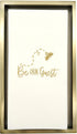 Disposable Hand Towels - Guest Towels with Be Our Guest Housewarming Message, White Airlaid Paper, Pack of 50
