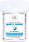 Quick Numb 5% Lidocaine Topical Numbing Cream, 1.25 Oz Maximum Strength Pain Relief Cream with Aloe Vera & Vitamin E