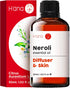 H’ana Neroli Essential Oil, 100% Pure Natural Oil for Skin, Aromatherapy, Soap, Candle Making, 1 Fl Oz