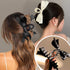 Sizobi 2Pcs Bow Claw Clips, Satin Big Hair Bows for Women, Large Claw Clips for Thick Thin Curly Hair