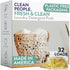 The Clean People Laundry Detergent Pods, 32 Pack - Hypoallergenic, Ultra Concentrated, Stain Fighting, Fresh Scent