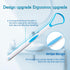 5 Pieces Colorful Plastic Tongue Scraper Cleaner Kit for Adults & Kids, Fresh Breath Accessory