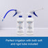 BOCOOLIFE Ear Wax Removal Kit - Safe Ear Cleaning System with 3 Replacement Tips and Wash Basin for Gentle Wax Removal
