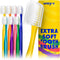 Extra Soft Toothbrush for Adults with Sensitive Gums, 7 Pcs Manual Toothbrushes with Individual Head Covers
