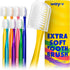 Extra Soft Toothbrush for Adults with Sensitive Gums, 7 Pcs Manual Toothbrushes with Individual Head Covers