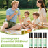 ZKONLY 4 0.34 oz Patio,Summer Citronella Oil Roll On for Camping Travel, PCS X fl Natural Lemongrass Oils, Essentials