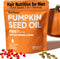 Nutribota Pumpkin Seed Oil Supplement 1500 mg per Serving with Saw Palmetto &