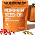 Nutribota Pumpkin Seed Oil Supplement 1500 mg per Serving with Saw Palmetto &