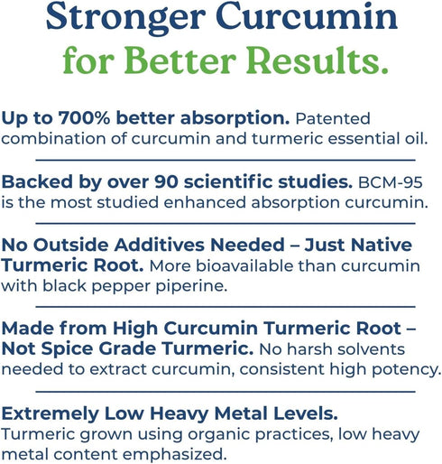 NatureCity True-Curcumin Turmeric Supplement | 500mg Curcuma Capsules | Non-GMO Vitamin Supplements | Supports Joints