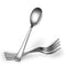 Plasticpro Disposable Heavy Duty Silver Plastic Spoons, Fancy Plastic Silverware Looks Like Real Silver Cutlery - Pack