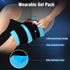 Comfytemp Wearable Ice Pack for Injuries - Reusable Gel Cold Bag with 2 Straps, 10.5" x 14.5" for Pain Relief