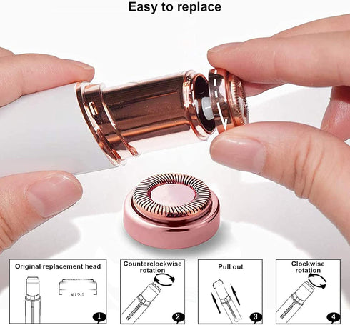 LINMEI Replacement Heads for Finishing Touch Flawless GEN 1 Hair Remover (2pcs)