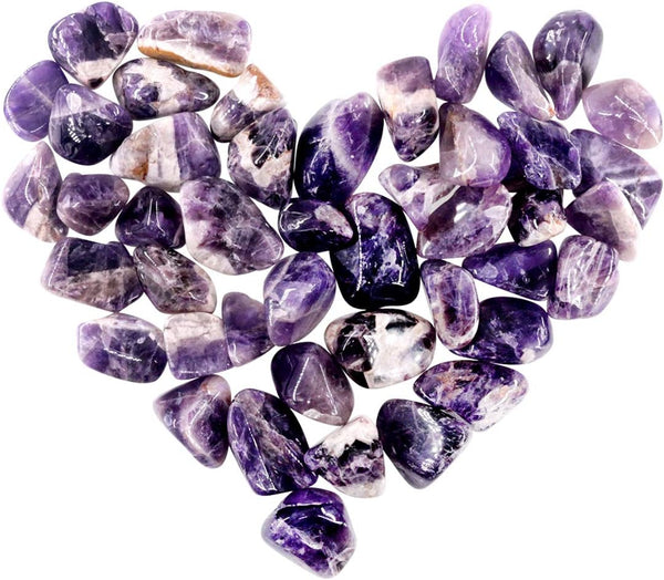 Swpeet 1 Pound Bulk Amethyst Stones, Large Irregular Shaped Gemstone Chips, Perfect for Jewelry Making Home