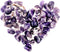 Swpeet 1 Pound Bulk Amethyst Stones, Large Irregular Shaped Gemstone Chips, Perfect for Jewelry Making Home