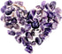 Swpeet 1 Pound Bulk Amethyst Stones, Large Irregular Shaped Gemstone Chips, Perfect for Jewelry Making Home