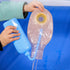 500ML Colostomy Bag Cleaning Tool, Reusable Plastic Cleaning Bottle for Stoma Bags, Colostomy Supplies, Blue