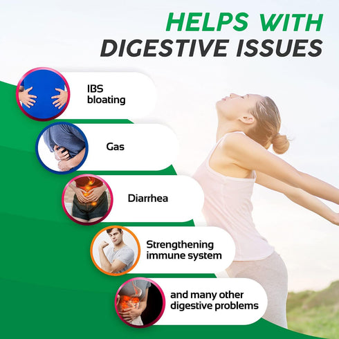 GeriCare Probiotic Digestive Support, Extra Strength 20 Billion CFU Lactobacillus Rhamnosus R-11, 30 Capsules