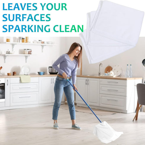 6 Pcs Extra Large Microfiber Cleaning Cloth 30" x 20", Washable Reusable Towel for Home, Glass, Office Cleaning