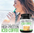 Iced Coffee - High Protein Keto Friendly with 18g Protein and 2g Carbs (18 Servings, Vanilla Latte)