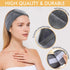 SINLAND Ultra Soft Adjustable Headband for Women, Makeup Hair Band with Magic Tape