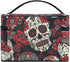 Travel Cosmetic Bag Pouch Case Organizer for Women - Color Sugar Skull