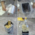 13 Gallon Clear Kitchen Trash Bags, 220 Counts by Yuright