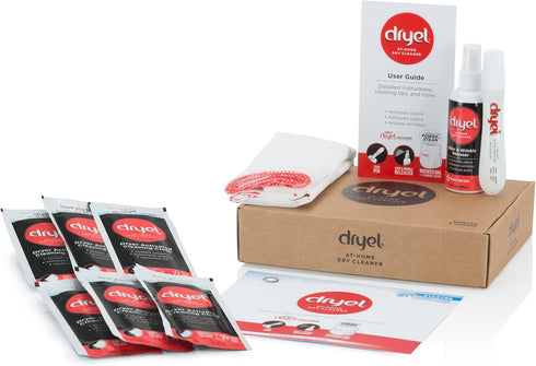 dryel At-Home Dry Cleaner Starter Kit Gentle Laundry Care for Special Fabrics 6 Loads