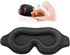Sleep Eye Mask for Side Sleeper, 3D Contoured Cup Sleeping Mask for Men Women, Adjustable Strap Blackout Cover