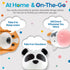 Flipper Fun Animal Turtle Toothbrush Cover – Kids Toothbrush Holder with Suction Cup for Bathrooms