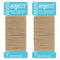 HOYOLS Light Blonde Ponytail Holders - No Metal Elastic Hair Ties, Braided Bands Scrunchies for Medium Hair, 50 Count,