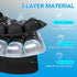 Tailbone Inflatable Wheelchair Cushion for Pressure Relief - Self-Inflating Seat Pad for Mobility Scooter, Office Chair