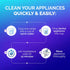 Retainer Cleaner & Denture Cleanser - 180 Effervescent Tablets, 6 Month Supply for Dental/Oral Appliances