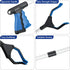 Reacher Grabber Tool, 32" Foldable Grabber Reacher, Rotating Jaw Mobility Aid, Trash Picker Upper Grabber for Elderly