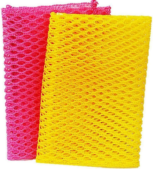 Innovative Dish Washing Net Cloths, 100% Odor Free Quick Dry Scourer, Perfect Scrubber for Washing Dishes - 11 by 11