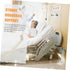 Replaceable Guardrail Rack for Nursing Beds Sturdy Aluminum Alloy Bracket Versatile Care Bed Guardrail Support Easy