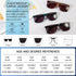 MARE AZZURO Large Square Reader Sunglasses, Men Outdoor Sun Reading Glasses, Black, 1.25