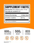 BulkSupplements.com NAC Powder, 600mg Antioxidant Support Supplement, 500g (1.1 lbs)