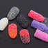 Nails Art Mini Rhinestones Beads AB Micro Ball Gems 3D Manicure Tips in Two Bottles with Tray