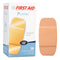 261846 First Aid Plastic Adhesive Bandages, Latex Free, Large Strips, 2" Width, 4" Length, Pack of 50