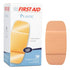 261846 First Aid Plastic Adhesive Bandages, Latex Free, Large Strips, 2" Width, 4" Length, Pack of 50